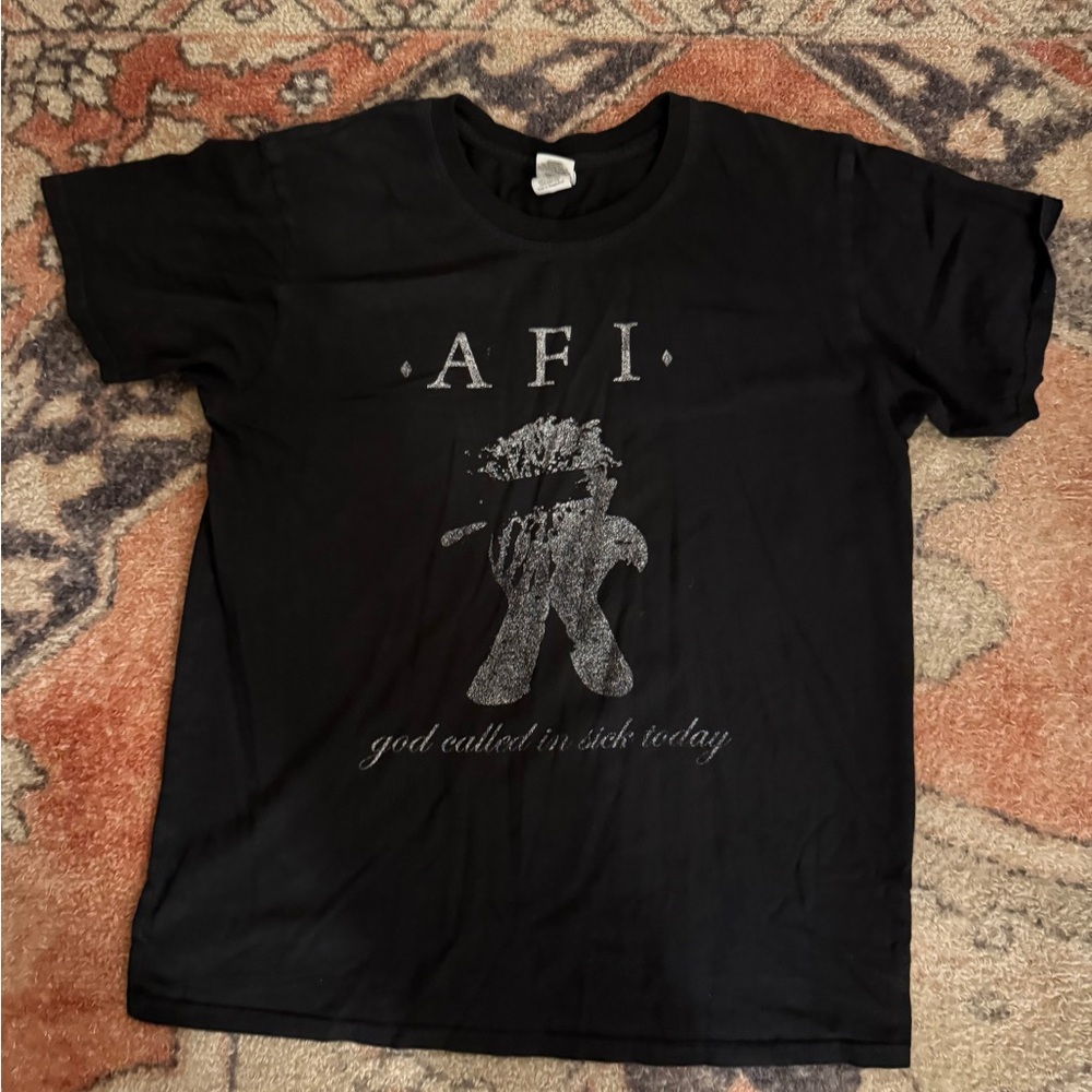Black AFI Graphic T-Shirt
